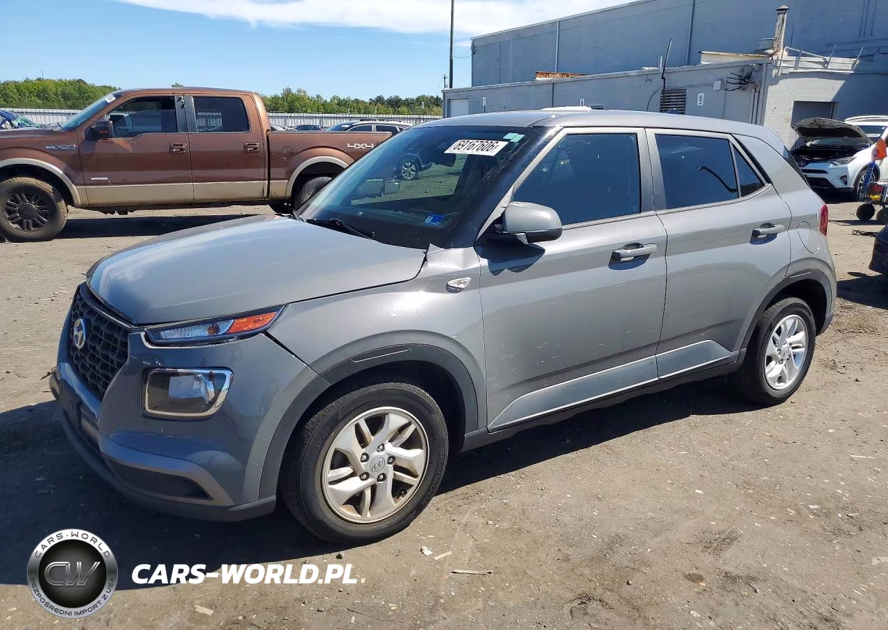 2021 Hyundai Venue Se VIN:KMHRB8A36MU078348 - 1