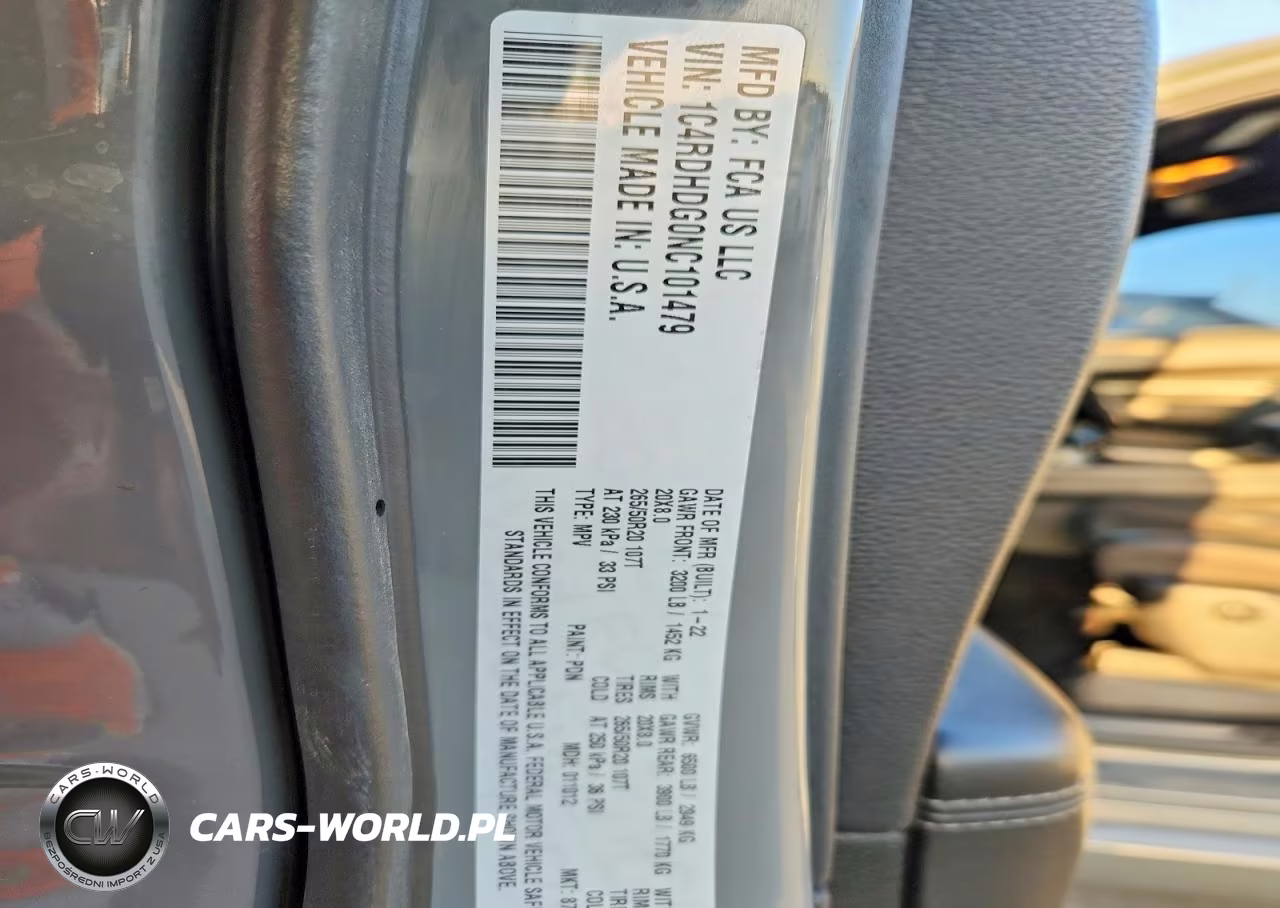 2022 Dodge Durango Gt VIN:1C4RDHDG0NC101479 - 14