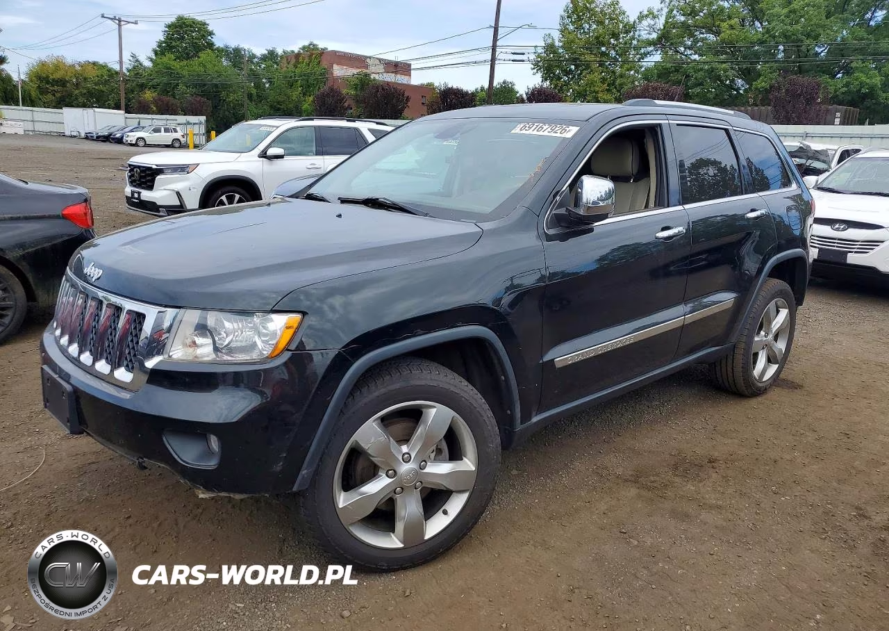 2012 Jeep Grand Cherokee Overland VIN:1C4RJFCG8CC245003 - 1