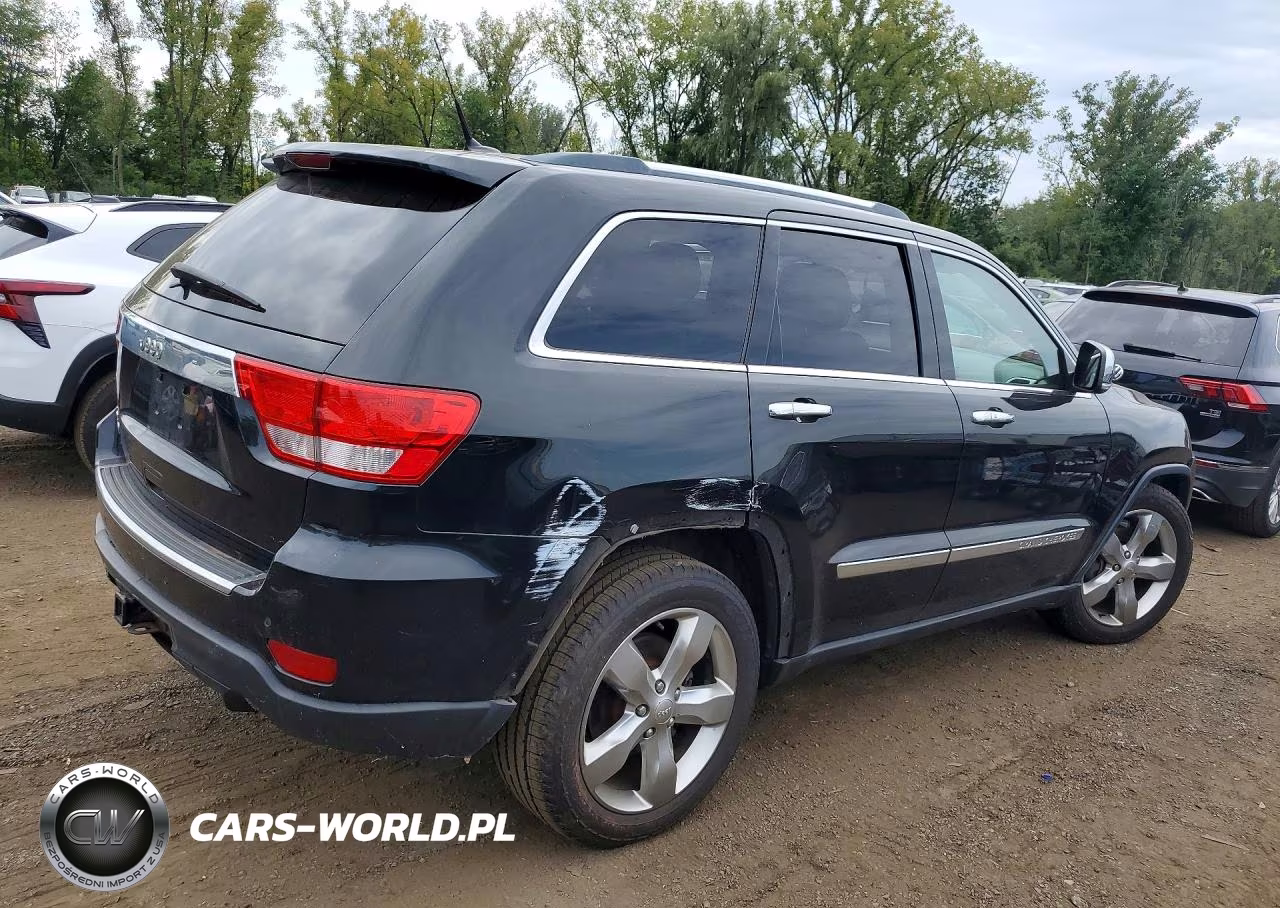 2012 Jeep Grand Cherokee Overland VIN:1C4RJFCG8CC245003 - 3