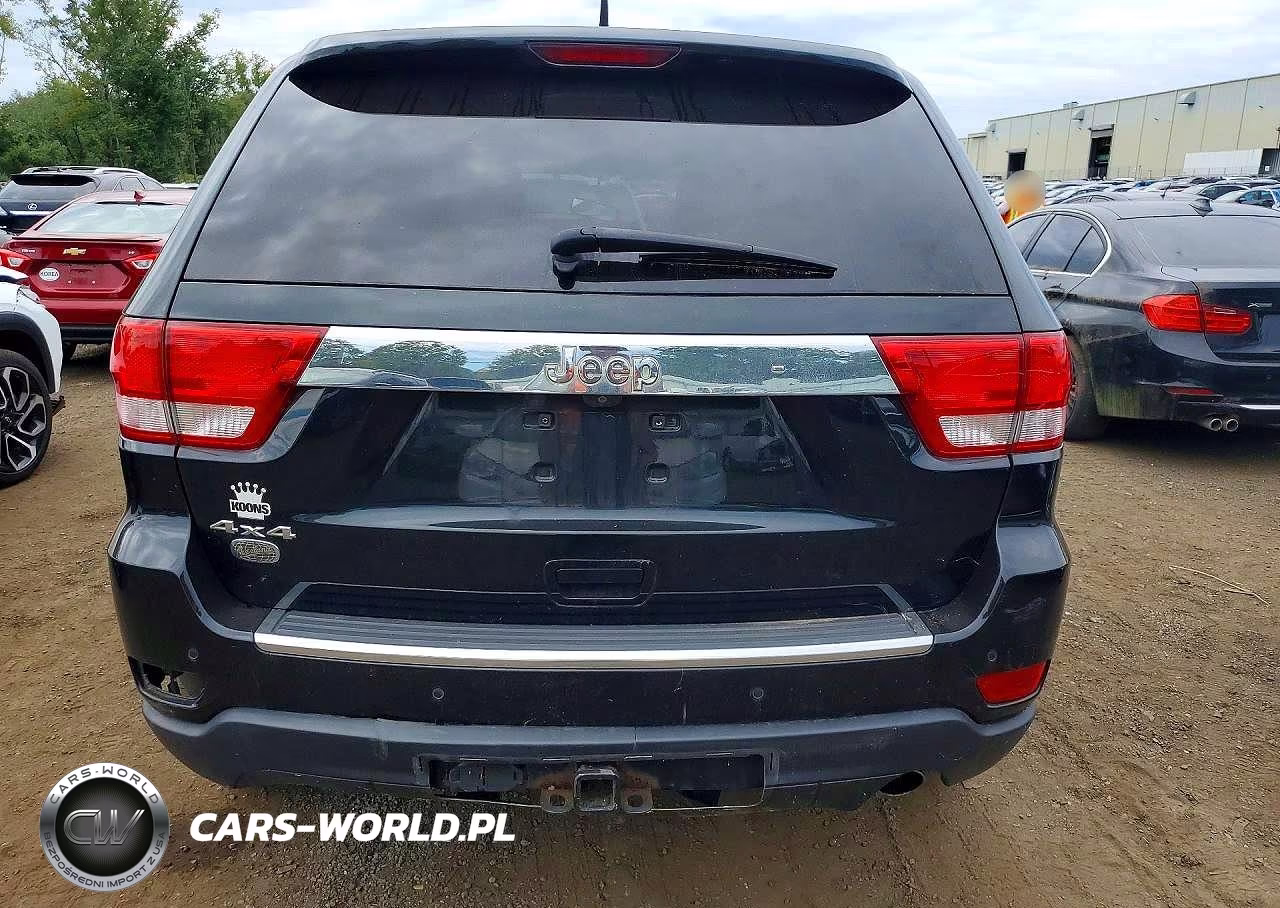 2012 Jeep Grand Cherokee Overland VIN:1C4RJFCG8CC245003 - 6