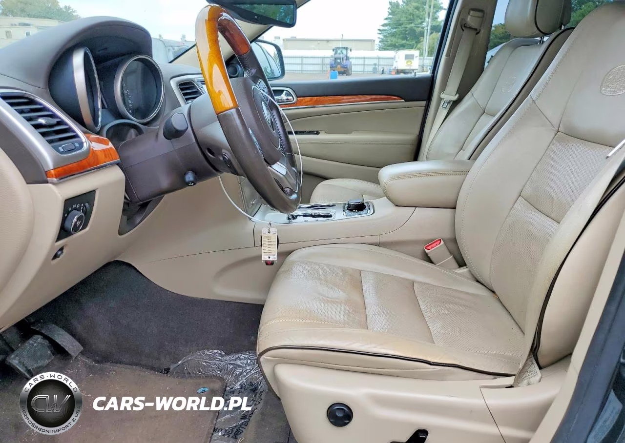 2012 Jeep Grand Cherokee Overland VIN:1C4RJFCG8CC245003 - 7