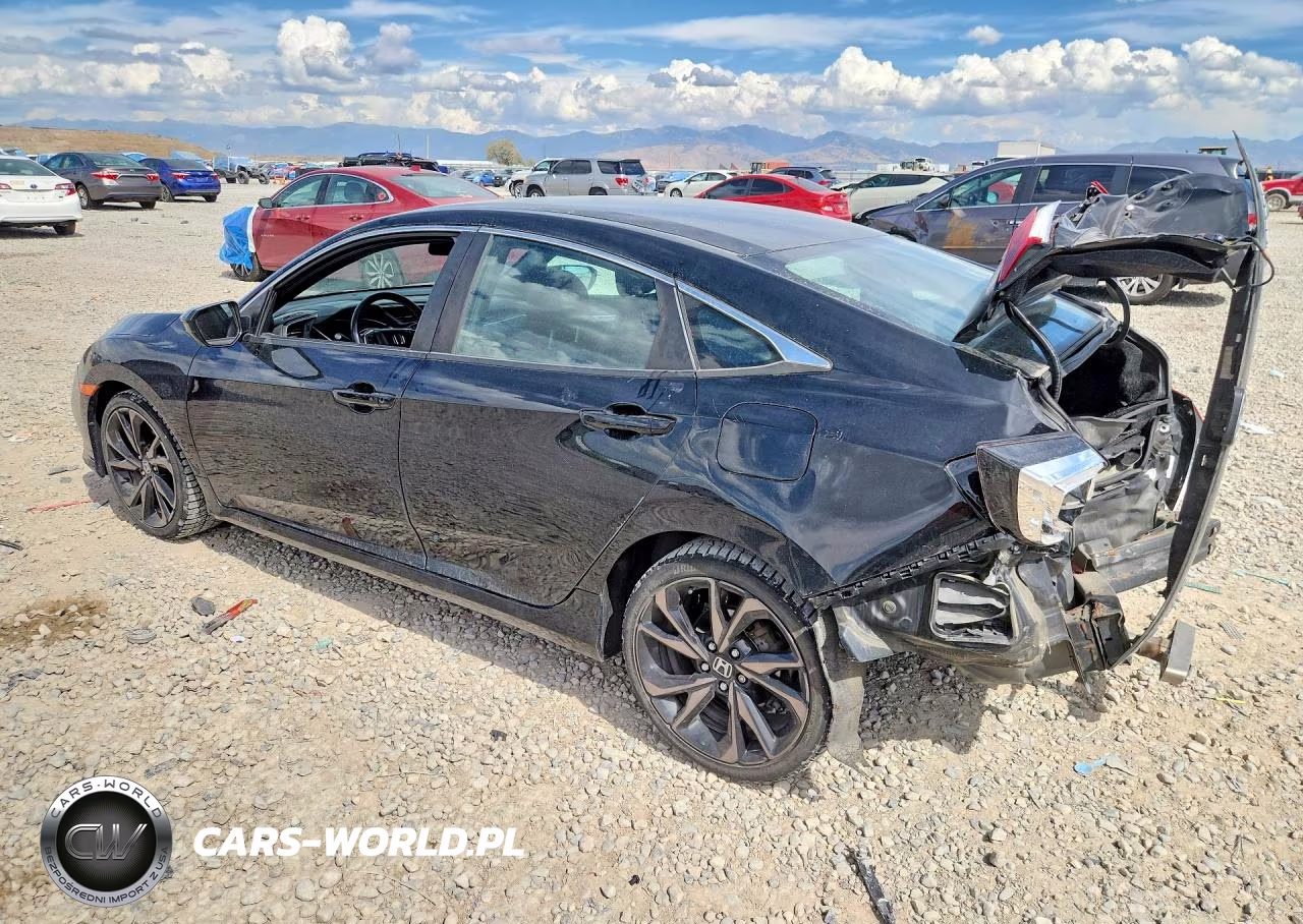 2019 Honda Civic Sport VIN:19XFC2E86KE050598 - 2