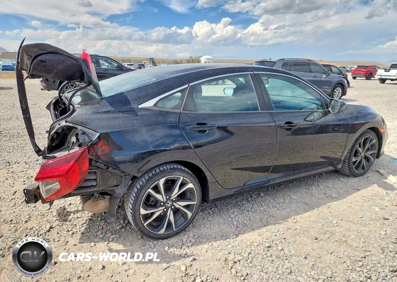2019 Honda Civic Sport VIN:19XFC2E86KE050598 - 3