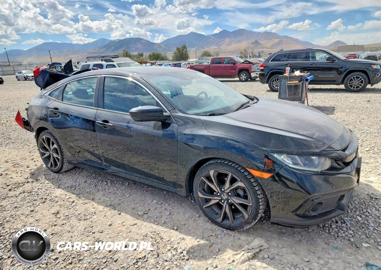 2019 Honda Civic Sport VIN:19XFC2E86KE050598 - 4