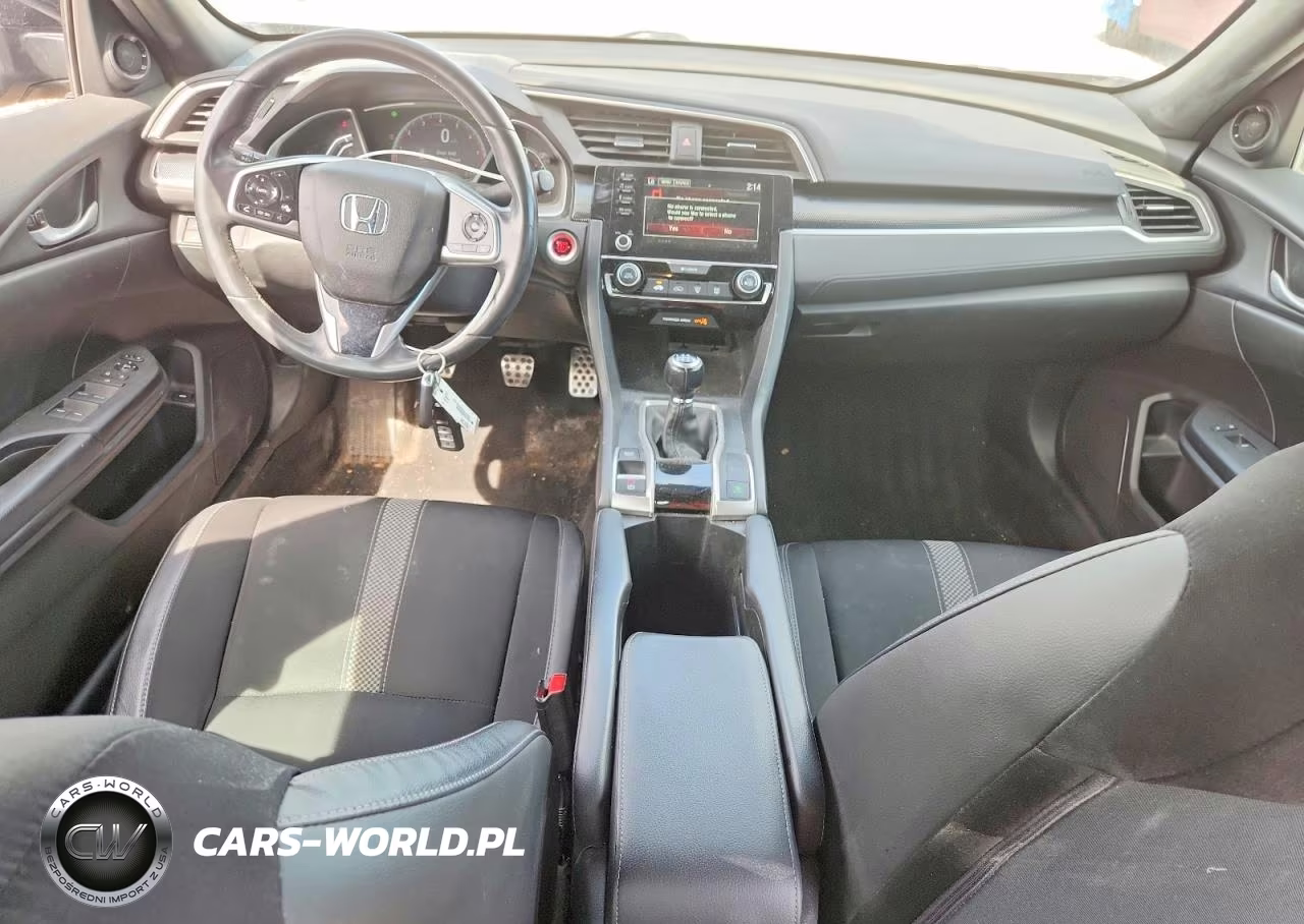 2019 Honda Civic Sport VIN:19XFC2E86KE050598 - 8