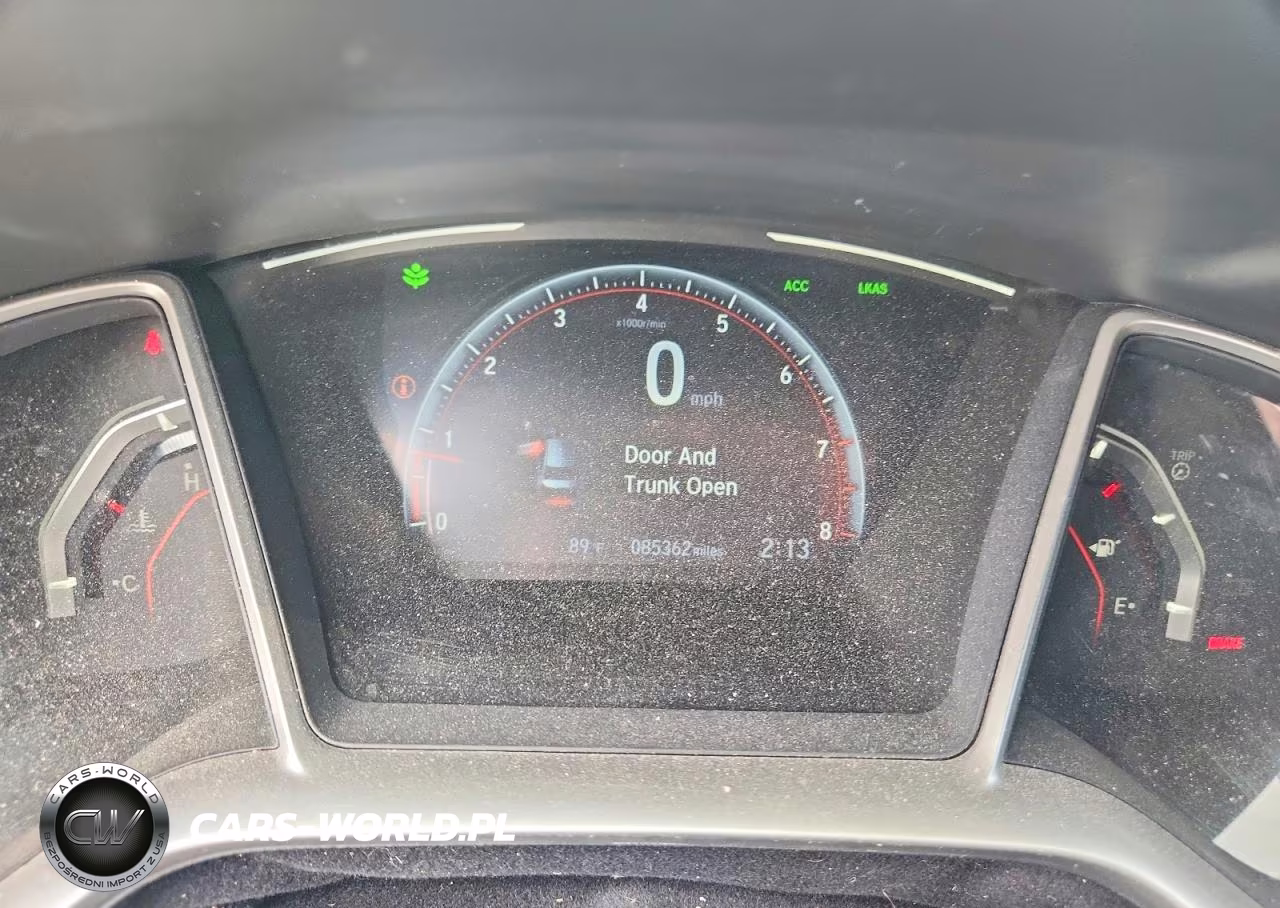 2019 Honda Civic Sport VIN:19XFC2E86KE050598 - 9