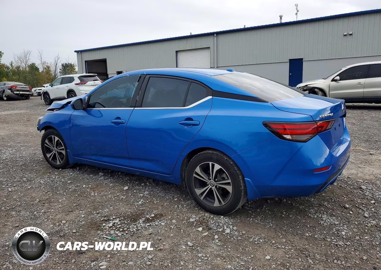 2022 Nissan Sentra Sv VIN:3N1AB8CV9NY229023 - 2