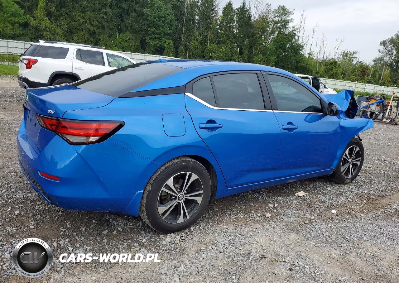 2022 Nissan Sentra Sv VIN:3N1AB8CV9NY229023 - 3