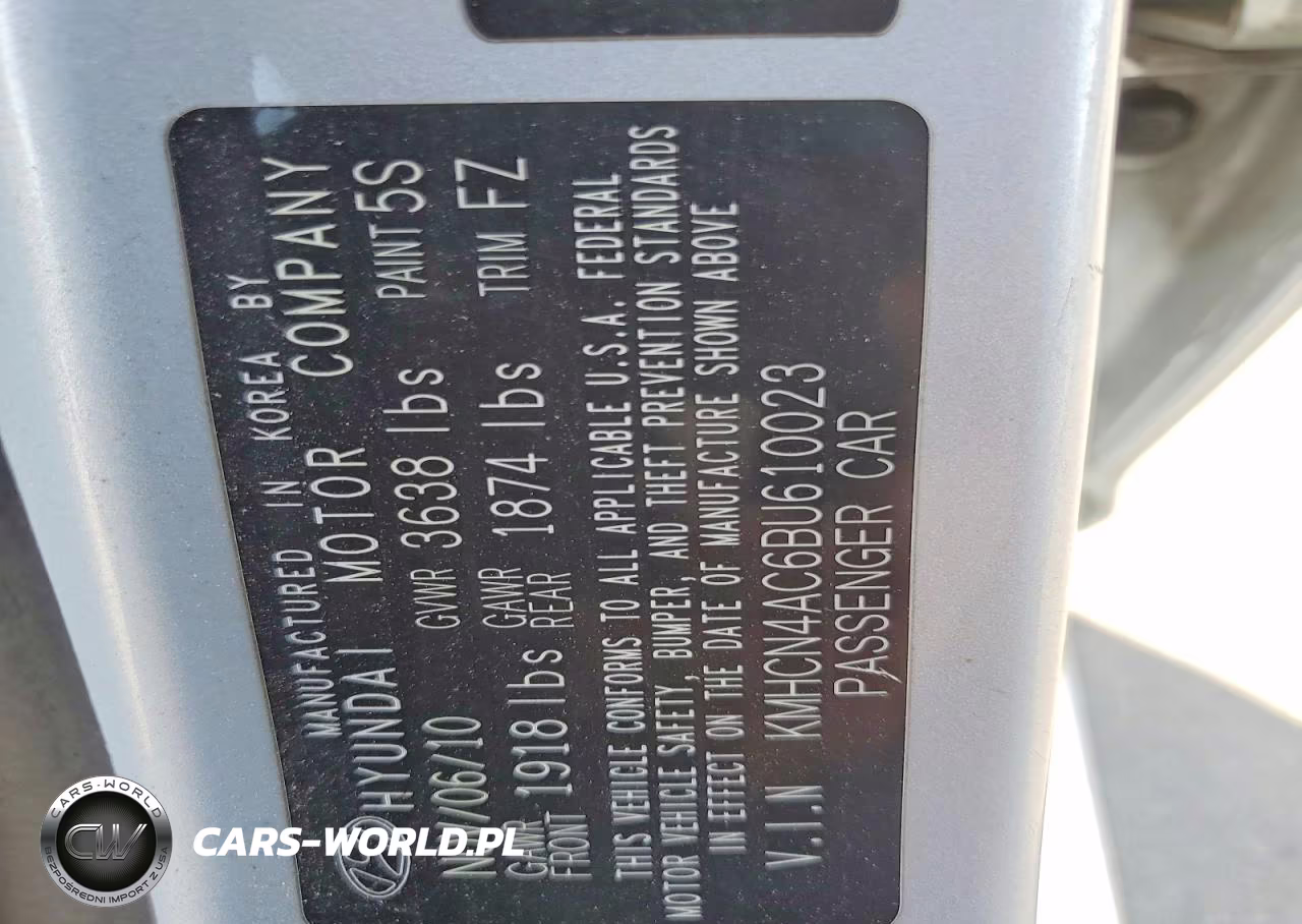 2011 Hyundai Accent Gls VIN:KMHCN4AC6BU610023 - 12