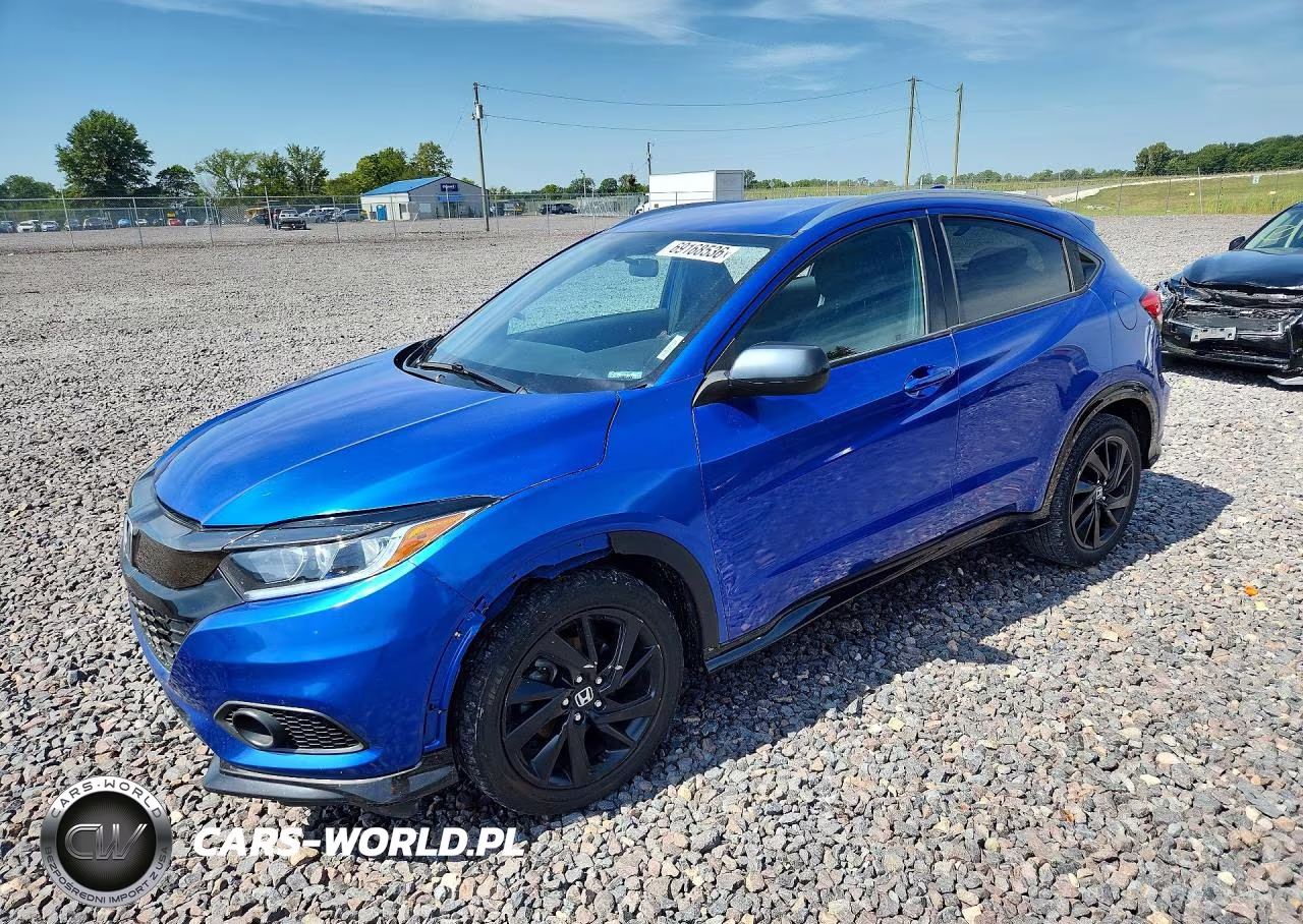 2021 Honda Hr-V Sport VIN:3CZRU6H15MM717115 - 1