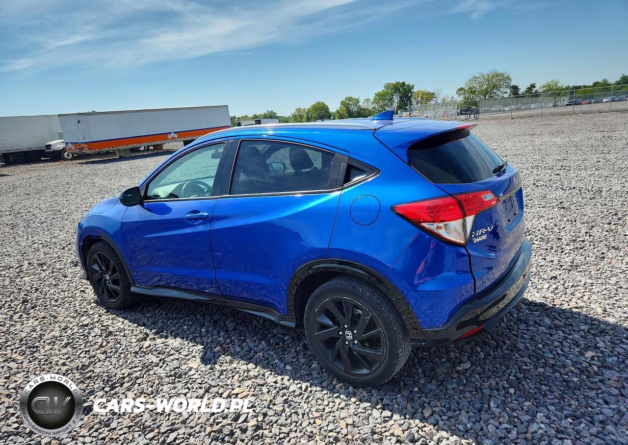 2021 Honda Hr-V Sport VIN:3CZRU6H15MM717115 - 2