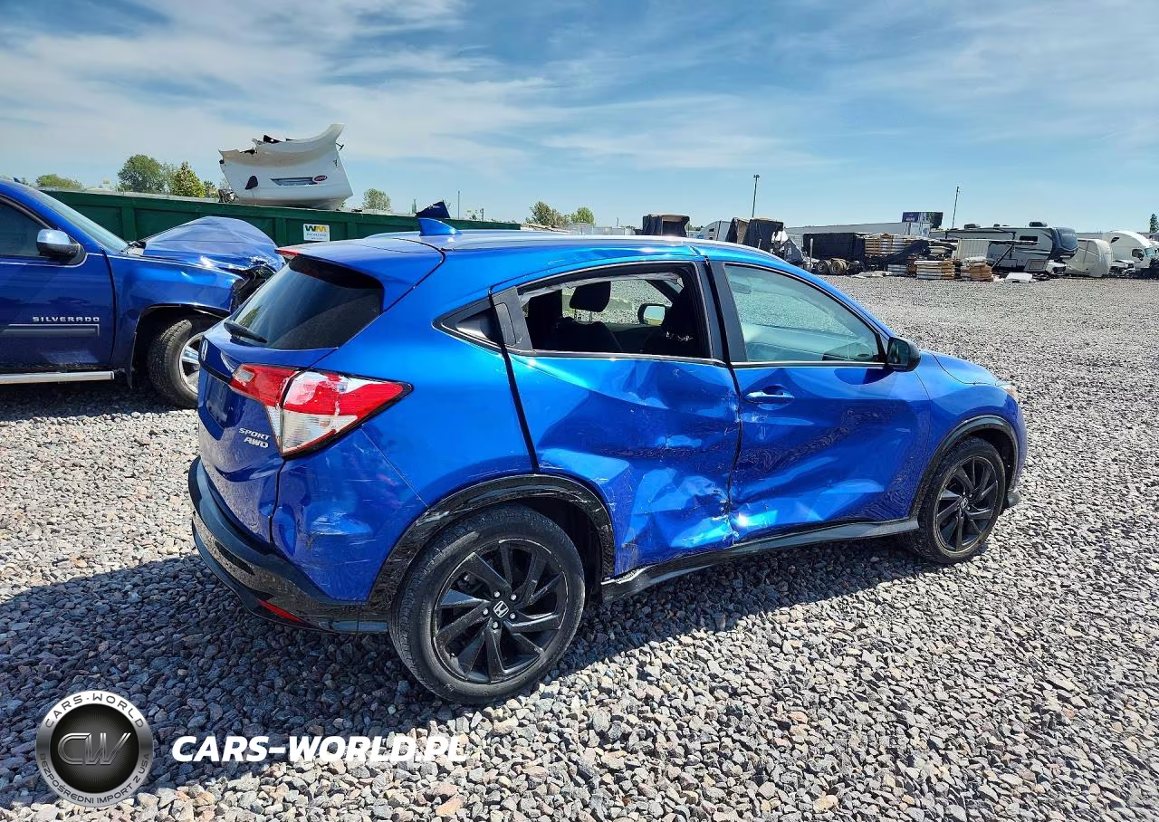 2021 Honda Hr-V Sport VIN:3CZRU6H15MM717115 - 3