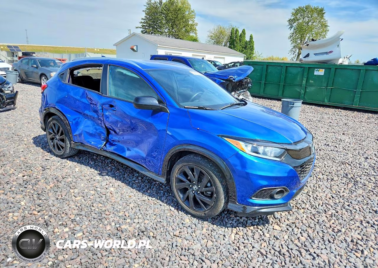 2021 Honda Hr-V Sport VIN:3CZRU6H15MM717115 - 4