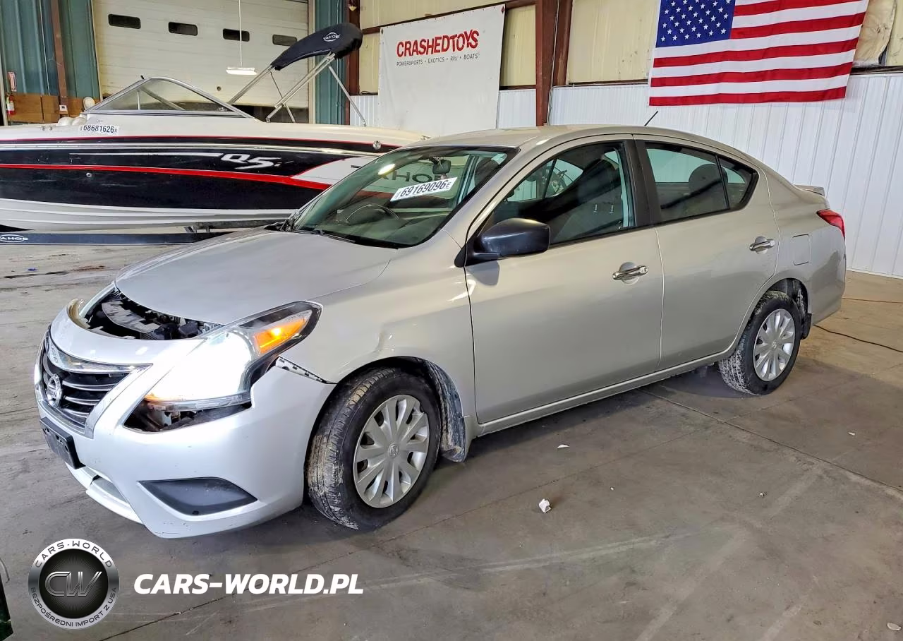 2015 Nissan Versa 1.6 Sv VIN:3N1CN7AP9FL827450 - 1