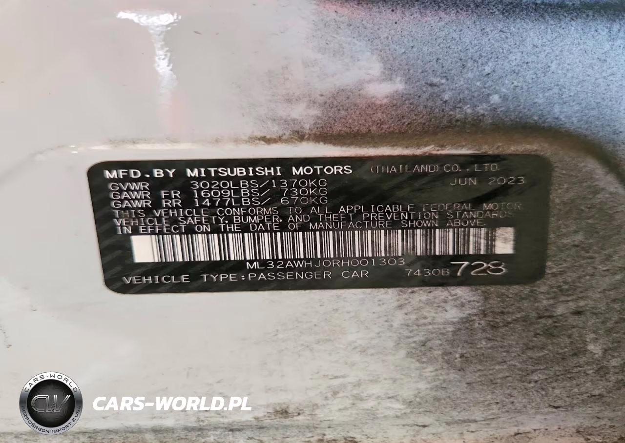 2024 Mitsubishi Mirage Se VIN:ML32AWHJ0RH001303 - 12
