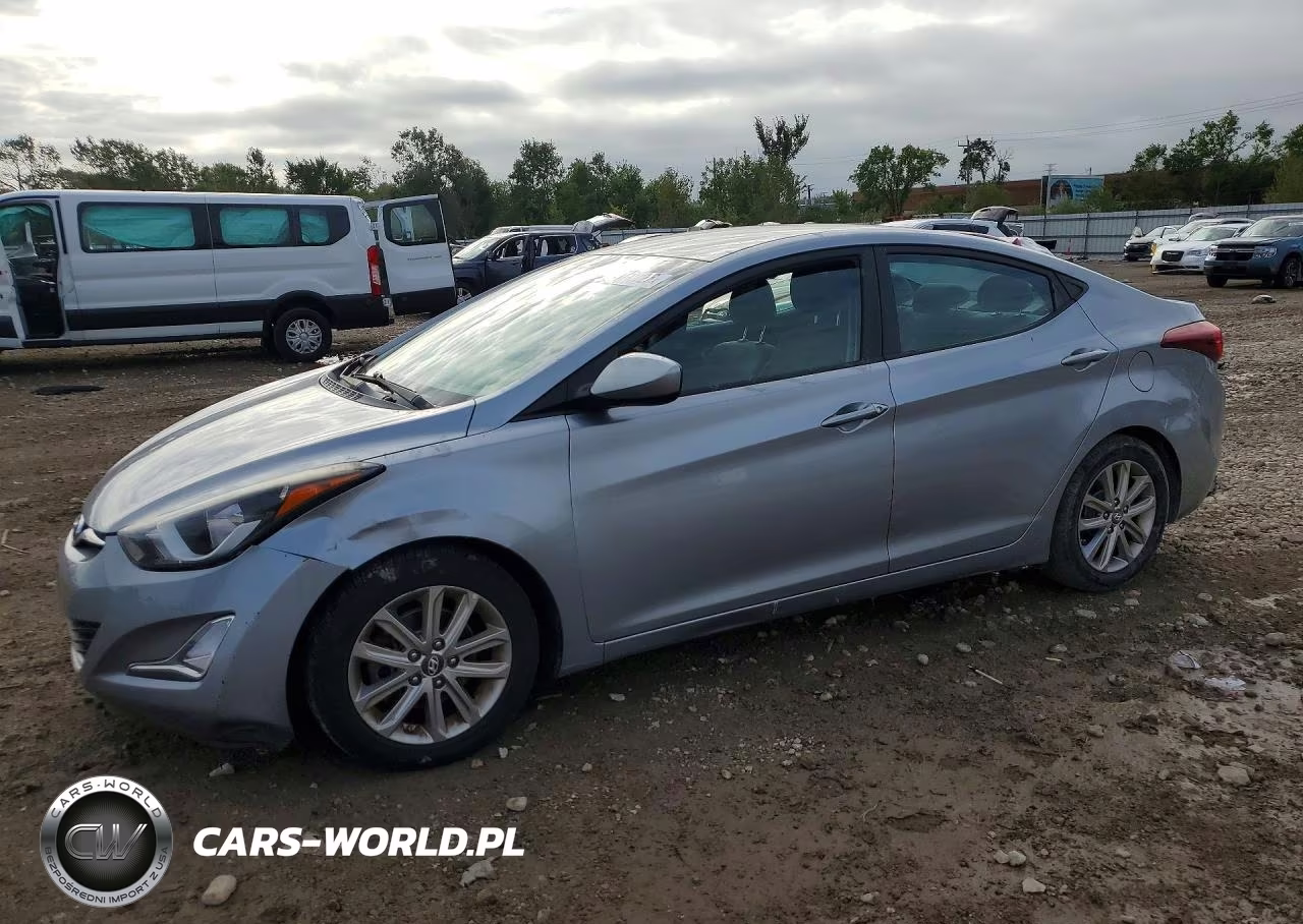 2015 Hyundai Elantra Se VIN:5NPDH4AE8FH550554 - 1