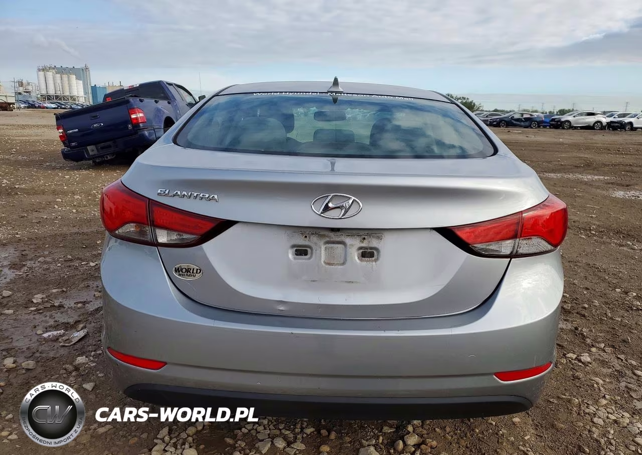 2015 Hyundai Elantra Se VIN:5NPDH4AE8FH550554 - 6