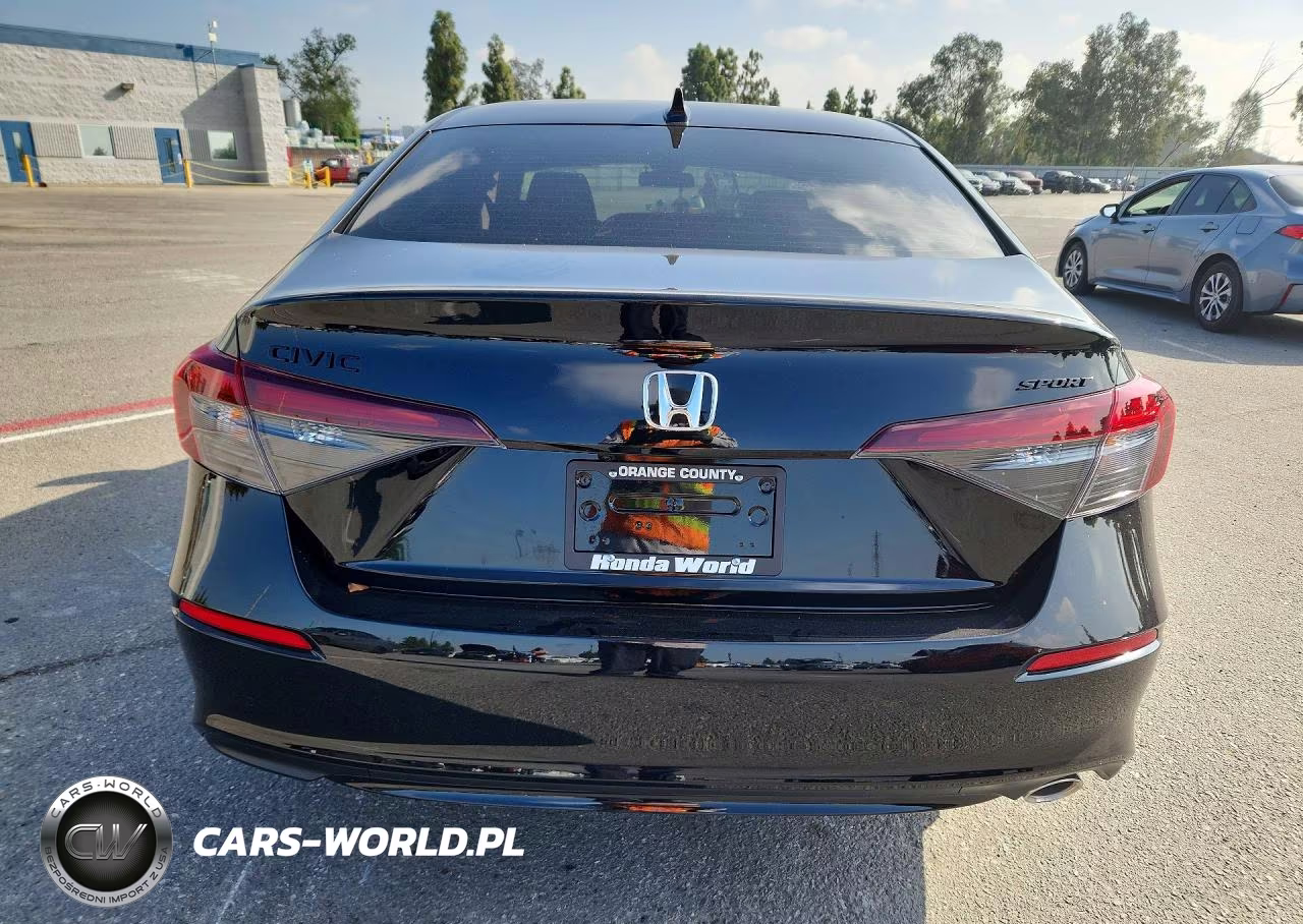 2026 Honda Civic Sport VIN:2HGFE2F51TH584002 - 6