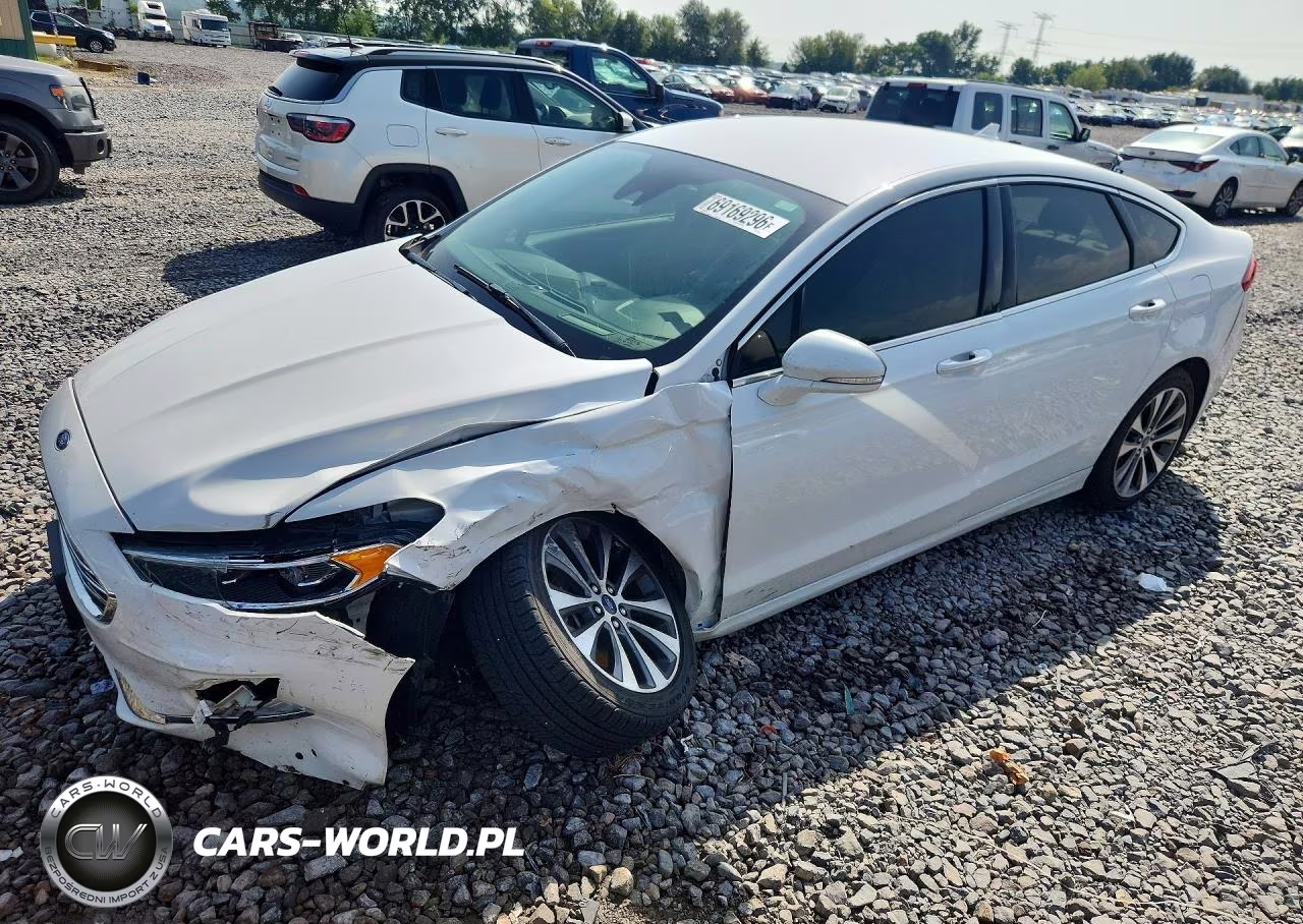 2019 Ford Fusion Sel VIN:3FA6P0E96KR144075 - 1