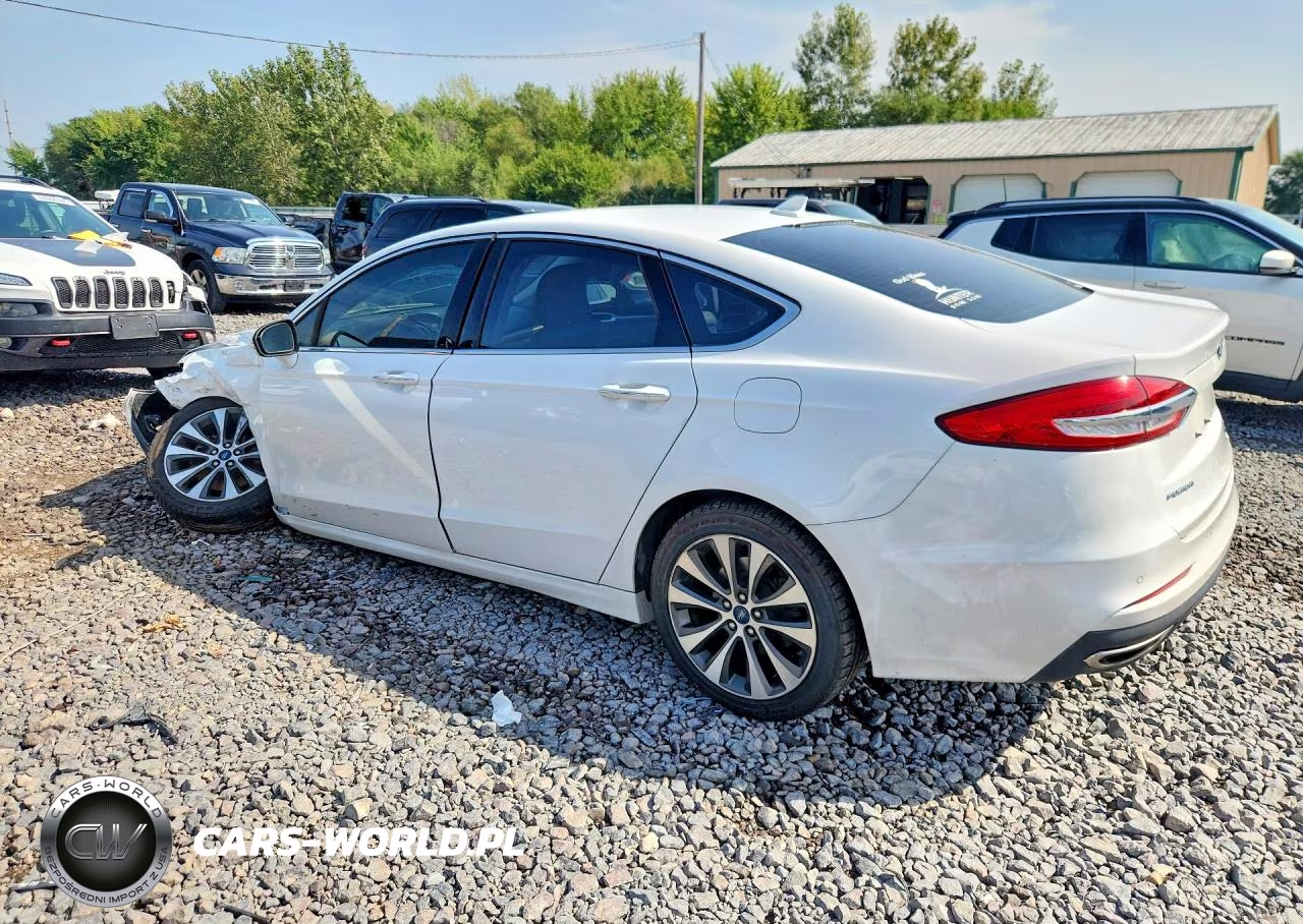 2019 Ford Fusion Sel VIN:3FA6P0E96KR144075 - 2