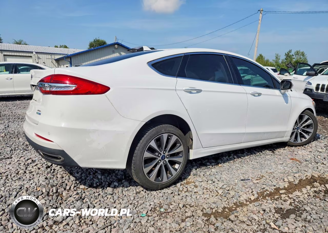 2019 Ford Fusion Sel VIN:3FA6P0E96KR144075 - 3