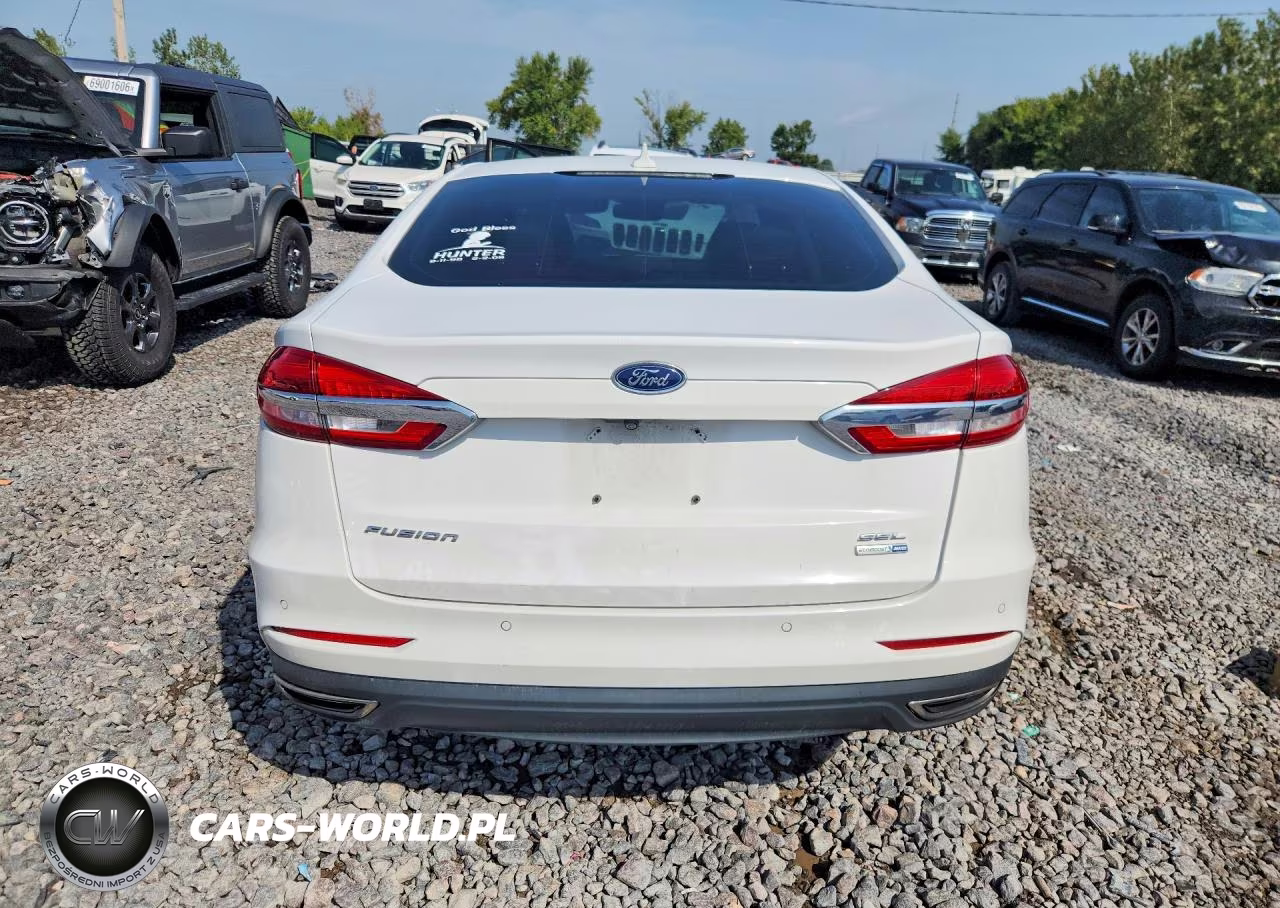 2019 Ford Fusion Sel VIN:3FA6P0E96KR144075 - 6