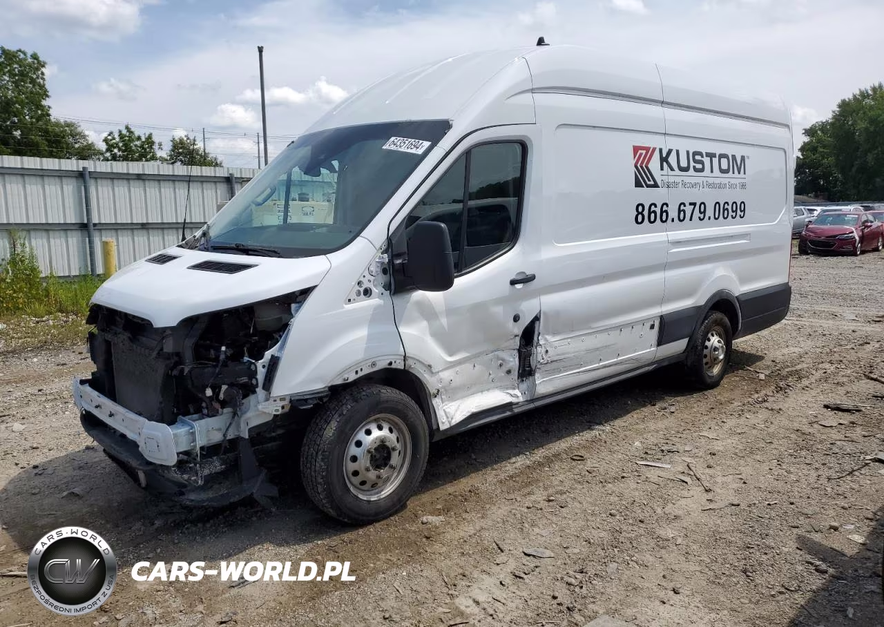 2021 Ford Transit T-250 VIN:1FTBR3U88MKA50428 - 1
