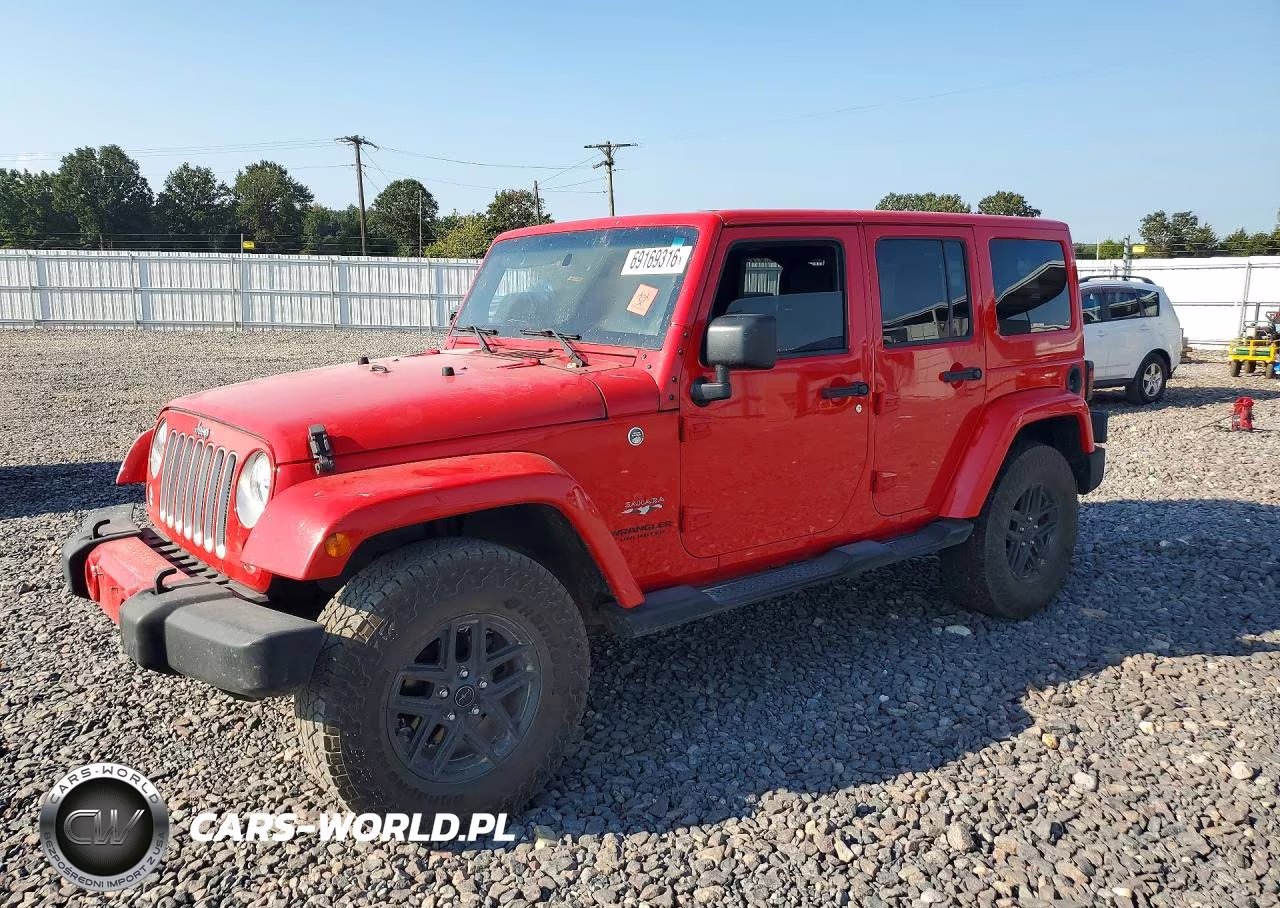 2016 Jeep Wrangler Unlimited Sahara VIN:1C4BJWEG8GL187656 - 1