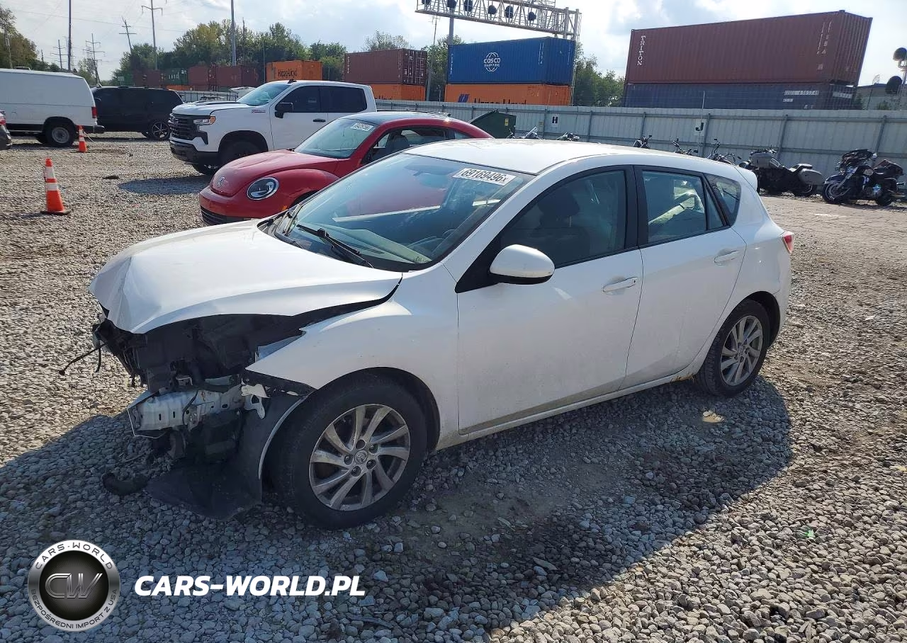 2012 Mazda 3 I VIN:JM1BL1L89C1613403 - 1