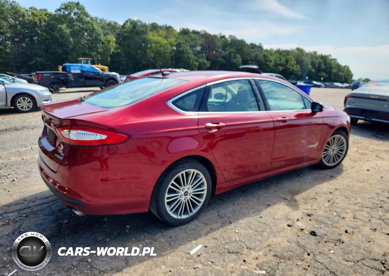 2014 Ford Fusion Se Hybrid VIN:3FA6P0LU4ER224230 - 3