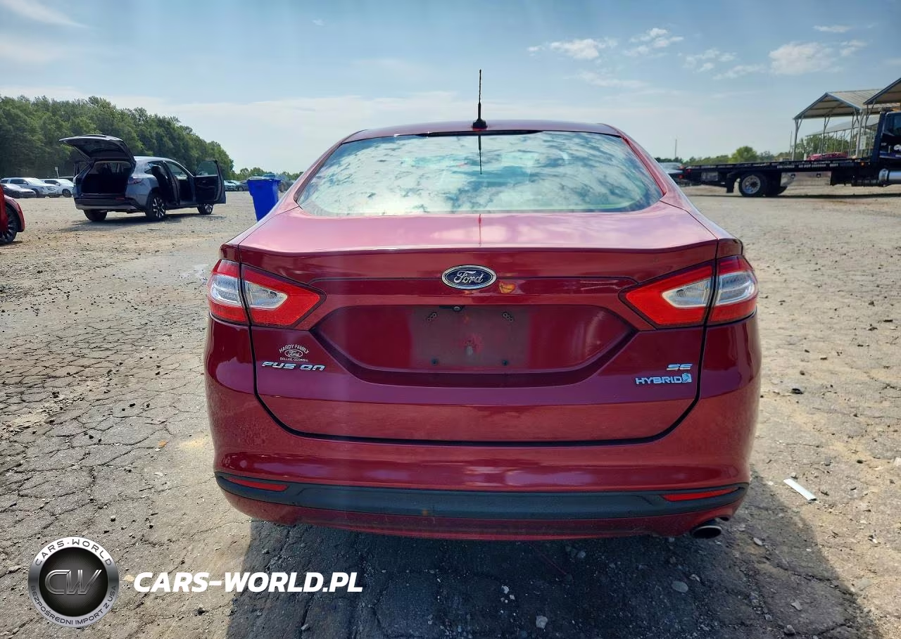 2014 Ford Fusion Se Hybrid VIN:3FA6P0LU4ER224230 - 6