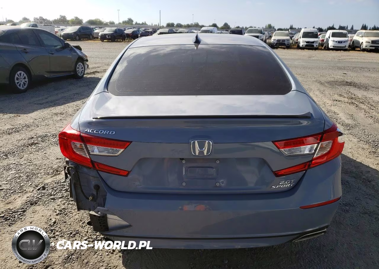 2022 Honda Accord Sport VIN:1HGCV2F33NA016370 - 6