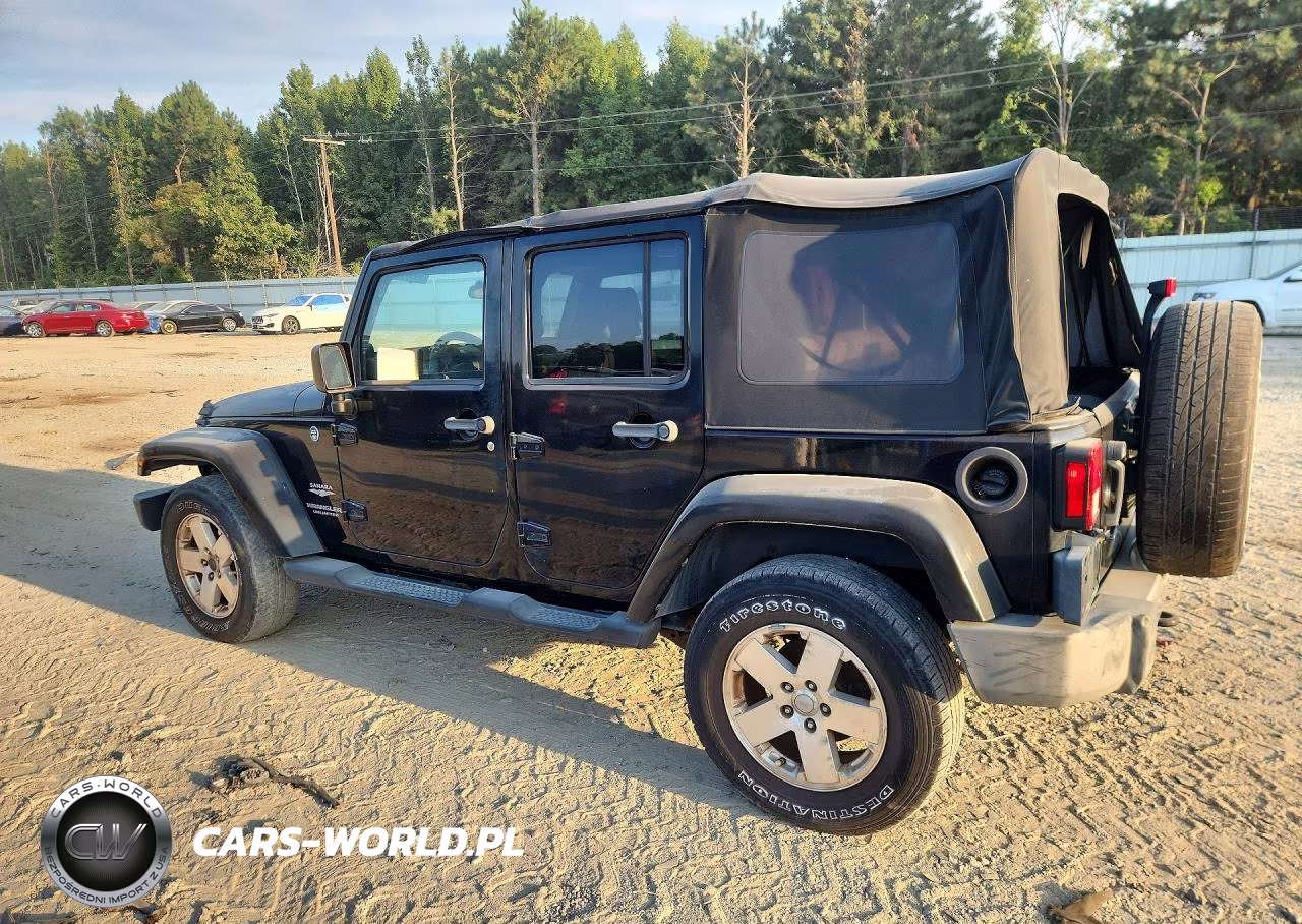 2008 Jeep Wrangler Unlimited Sahara VIN:1J4GA59108L565101 - 2