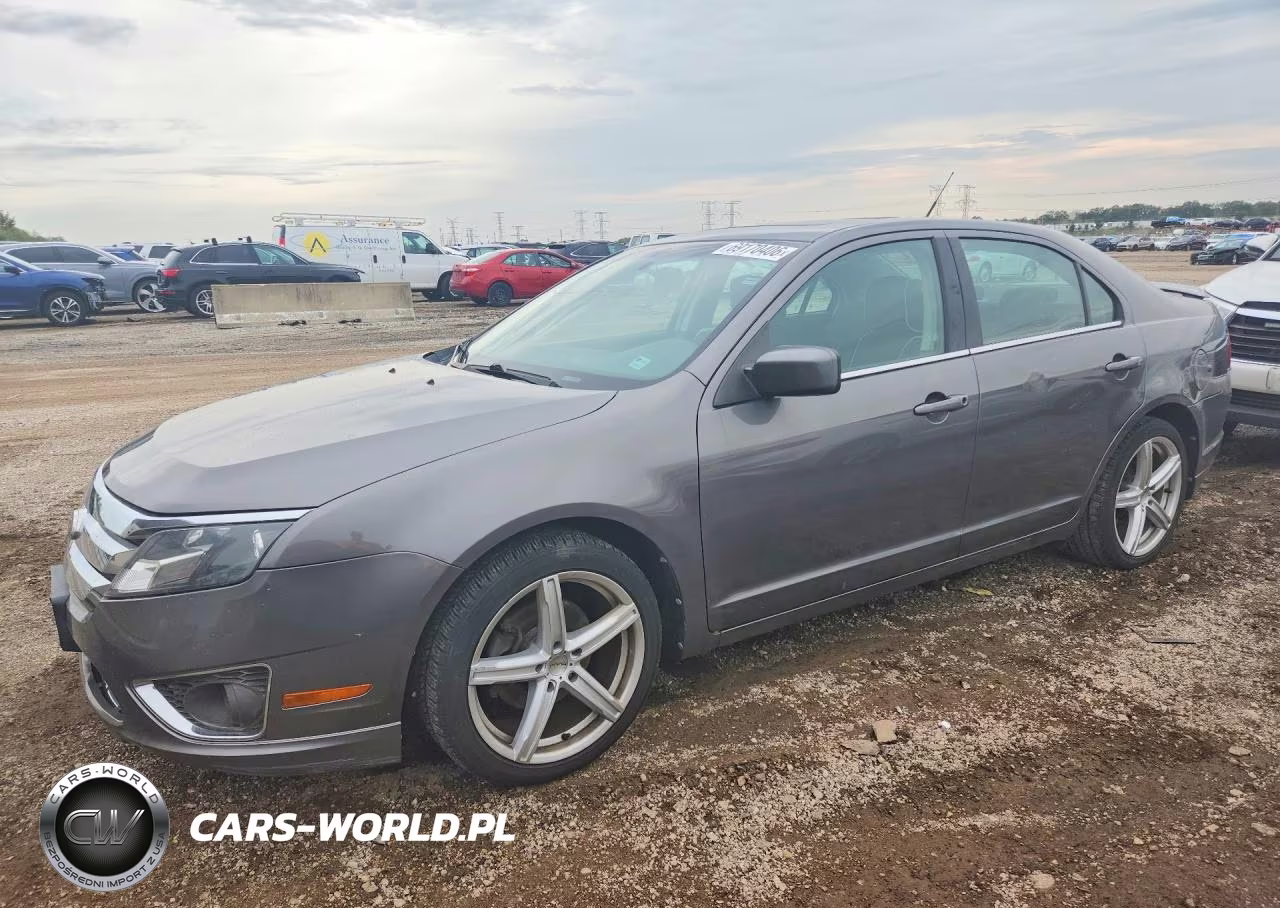 2010 Ford Fusion Se VIN:3FAHP0HA4AR307383 - 1