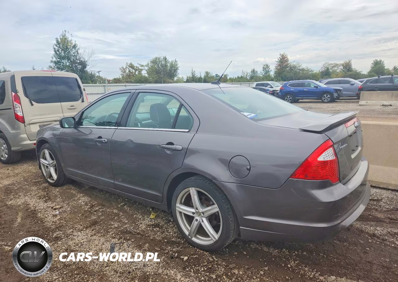2010 Ford Fusion Se VIN:3FAHP0HA4AR307383 - 2