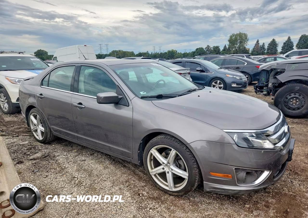 2010 Ford Fusion Se VIN:3FAHP0HA4AR307383 - 4