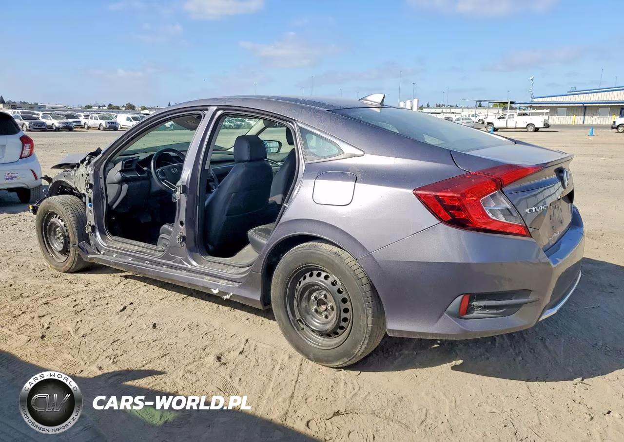 2020 Honda Civic Ex VIN:19XFC1F33LE207454 - 2