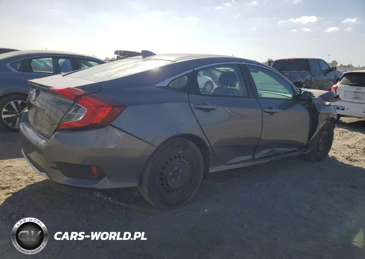 2020 Honda Civic Ex VIN:19XFC1F33LE207454 - 3