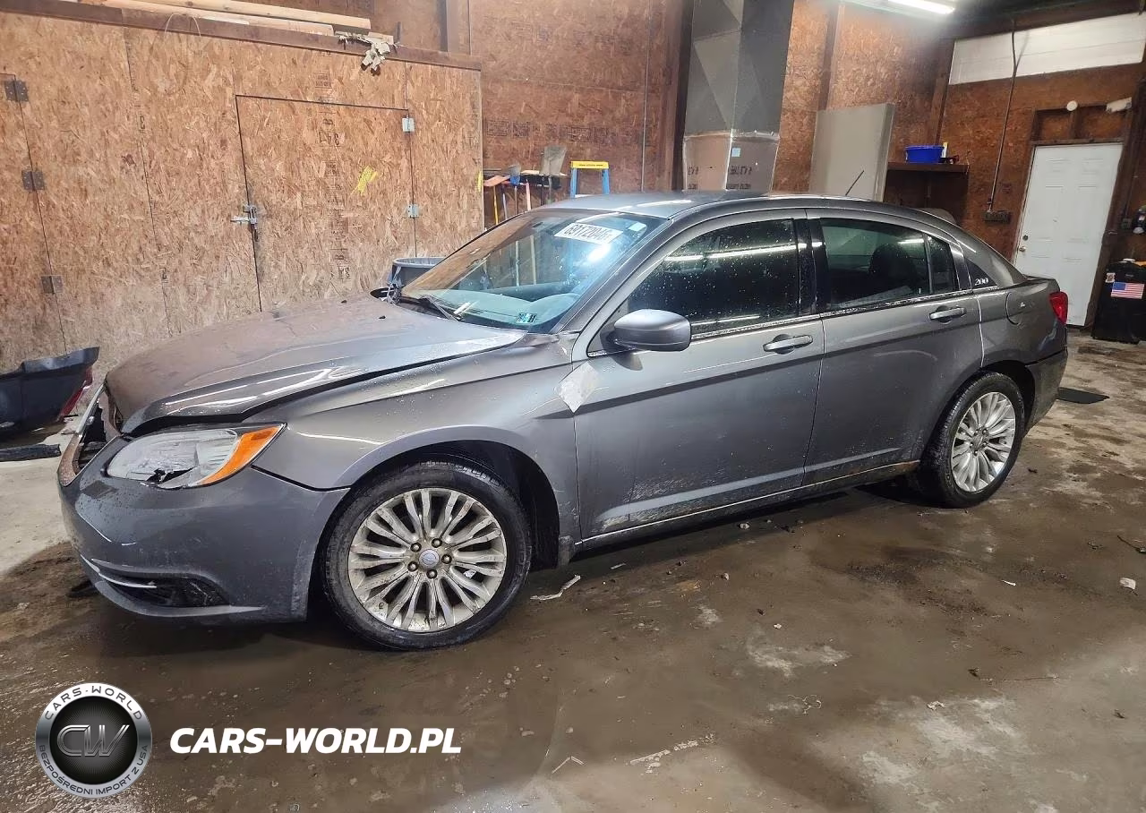 2012 Chrysler 200 Lx VIN:1C3CCBAB2CN154379 - 1