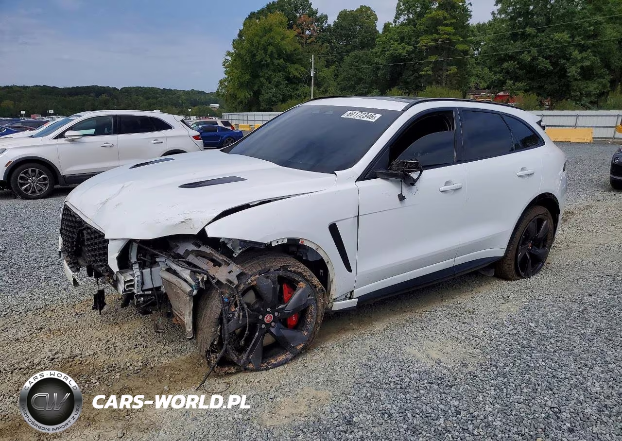 2022 Jaguar F-Pace Svr VIN:SADCZ2EE5NA696900 - 1