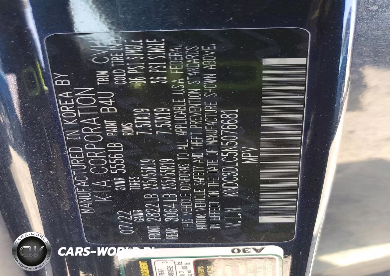 2022 Kia Ev6 Wind VIN:KNDC3DLC5N5076681 - 13