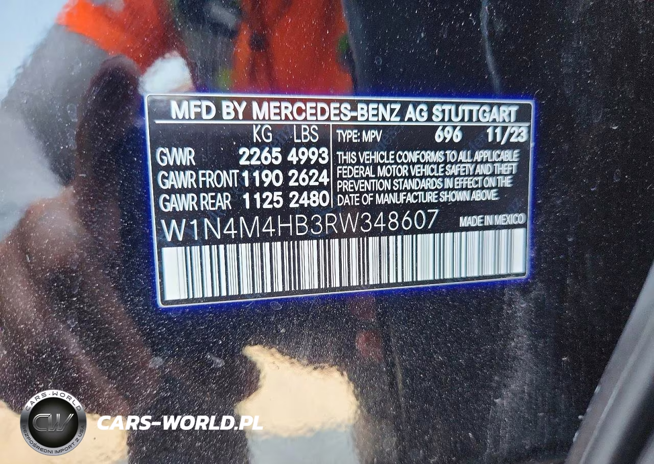 2024 Mercedes-Benz Glb 250 4Matic VIN:W1N4M4HB3RW348607 - 13