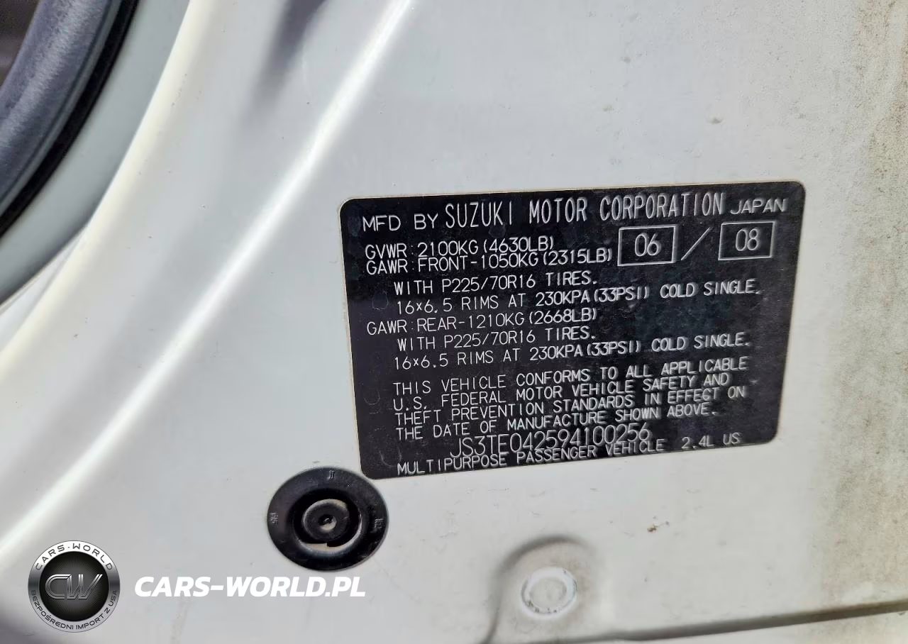 2009 Suzuki Grand Vitara VIN:JS3TE042594100256 - 13