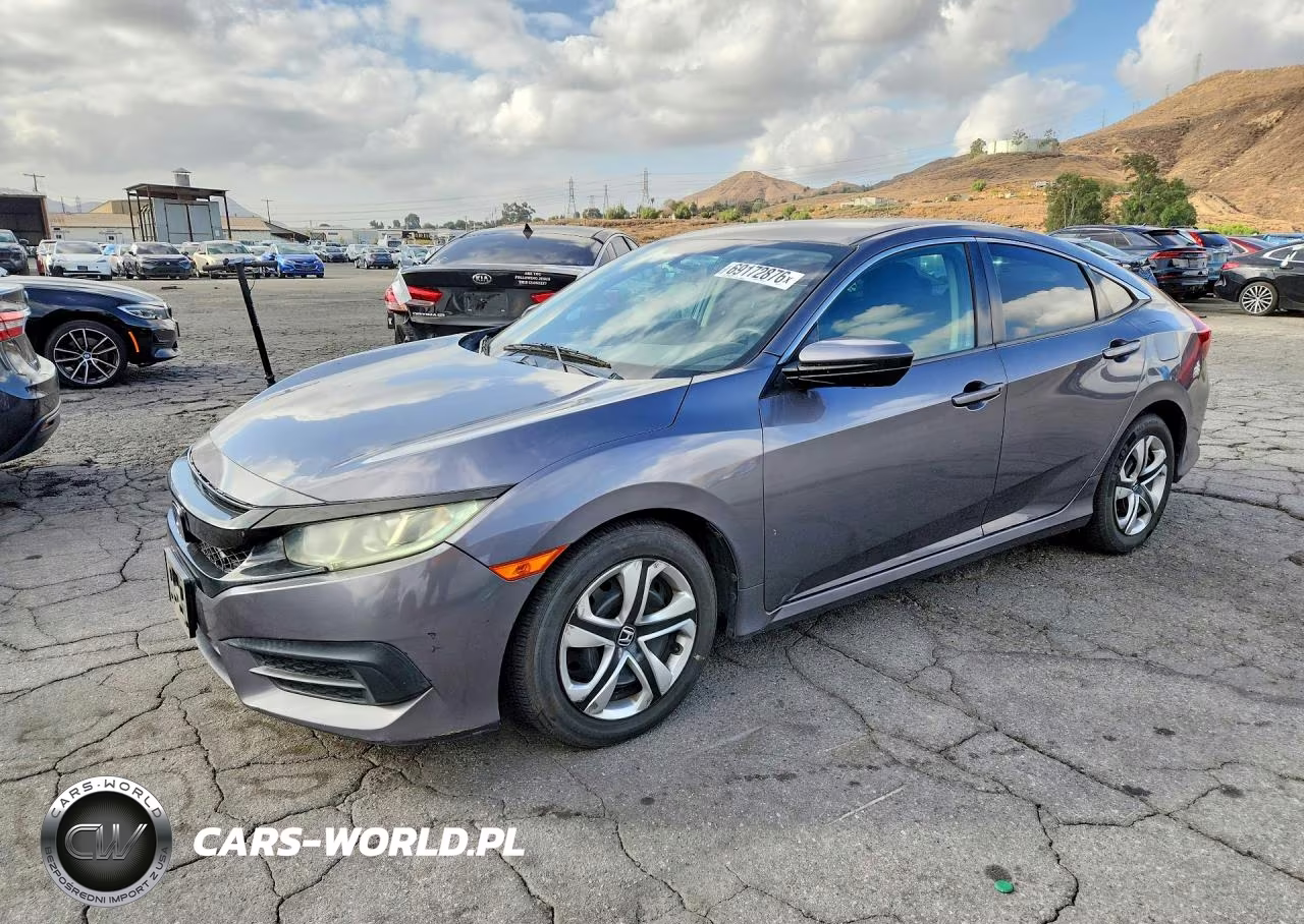 2016 Honda Civic Lx VIN:2HGFC2F5XGH527177 - 1