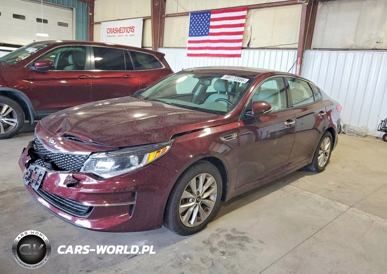 2017 Kia Optima Ex VIN:5XXGU4L34HG132527 - 1