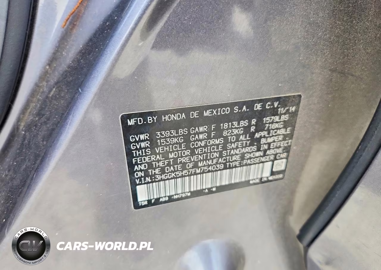 2015 Honda Fit Lx VIN:3HGGK5H57FM754039 - 12