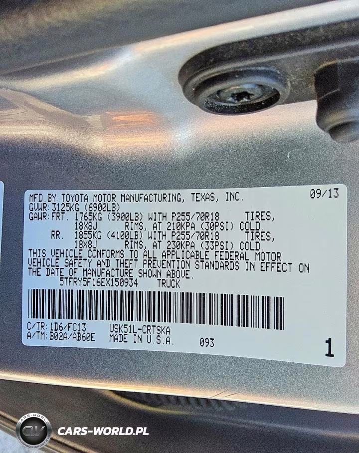 2014 Toyota Tundra Sr5 VIN:5TFRY5F16EX150934 - 12
