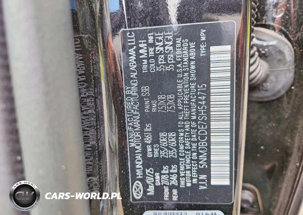 2025 Hyundai Tucson Sel VIN:5NMJBCDE7SH544715 - 13