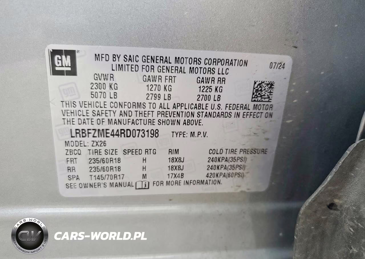 2024 Buick Envision Preferred VIN:LRBFZME44RD073198 - 13